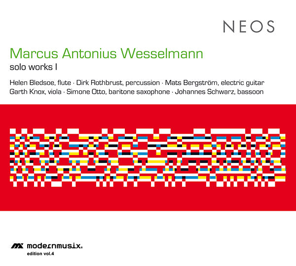 MARCUS ANTONIUS WESSELMANN - Solo Works I [CD]