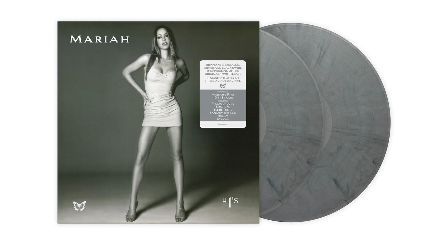 Mariah Carey - #1's (Bonus Tracks, Colored Vinyl, Silver & Black Swirl) (2 Lp's) [Vinyl]