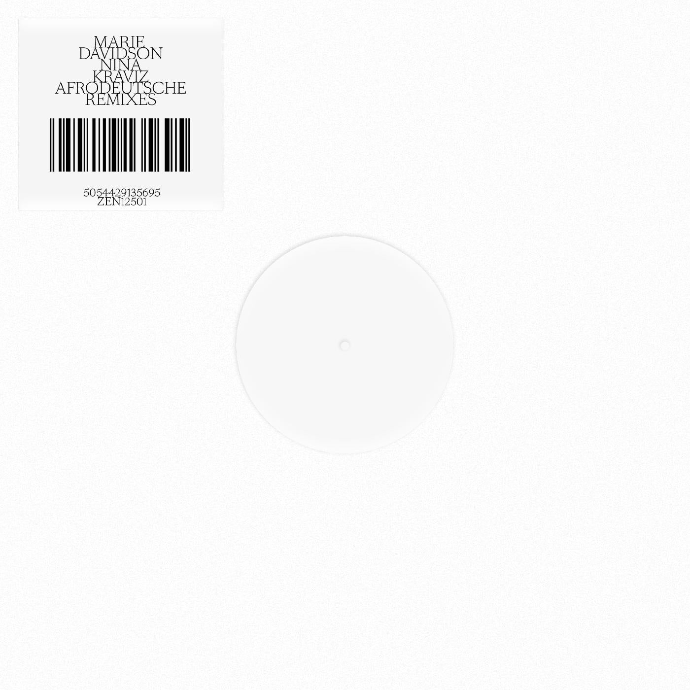 Marie Davidson - Nina Kraviz x Afrodeutsche Remixes [Vinyl] - Paladin Vinyl