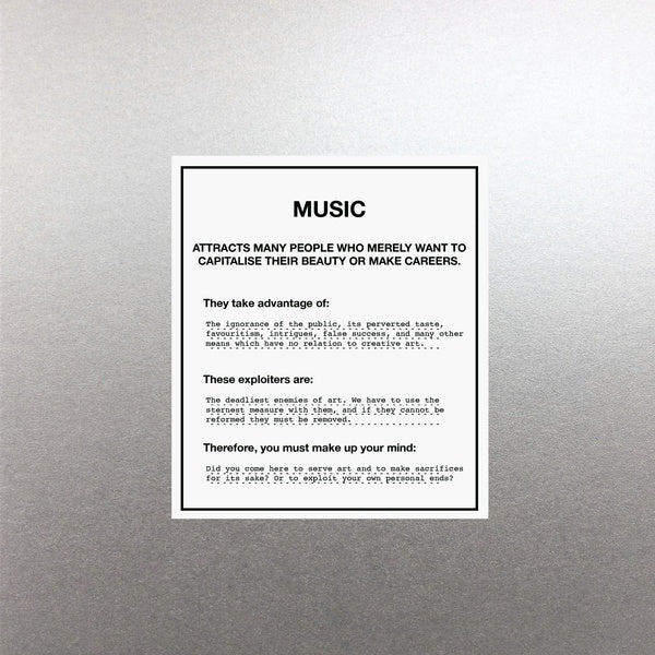 So You Betrayed The Creative Arts For Your Own Personal Ends [Vinyl]