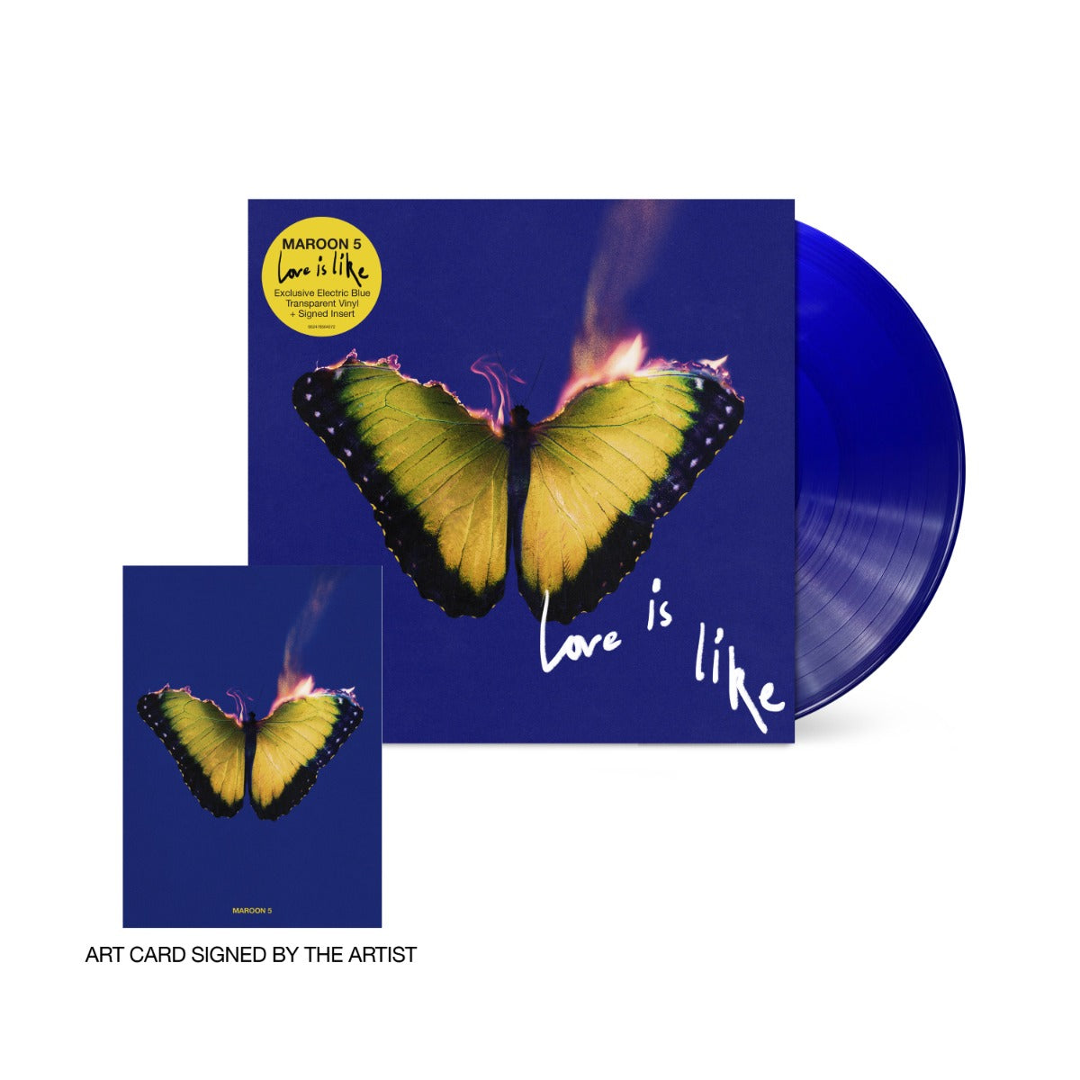 Love Is Like – Limited Edition Transparent Electric Blue Vinyl [Signed Insert] [Vinyl]