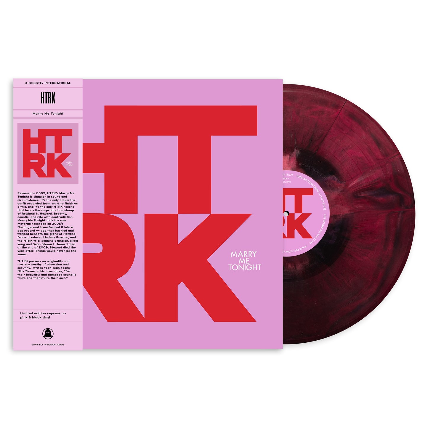Marry Me Tonight (Ghostly 25 Year Anniversary Edition Pink & Black) []