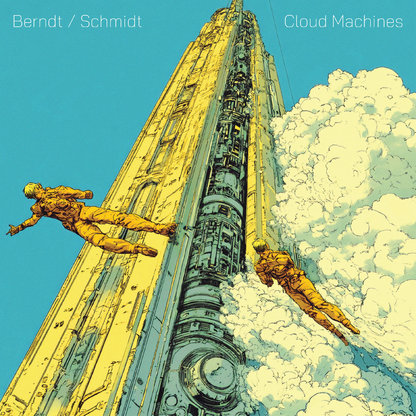 Martin & John Berndt Schmidt - Cloud Machines (Indie Exclusive, Egg Yolk Vinyl) [Vinyl]