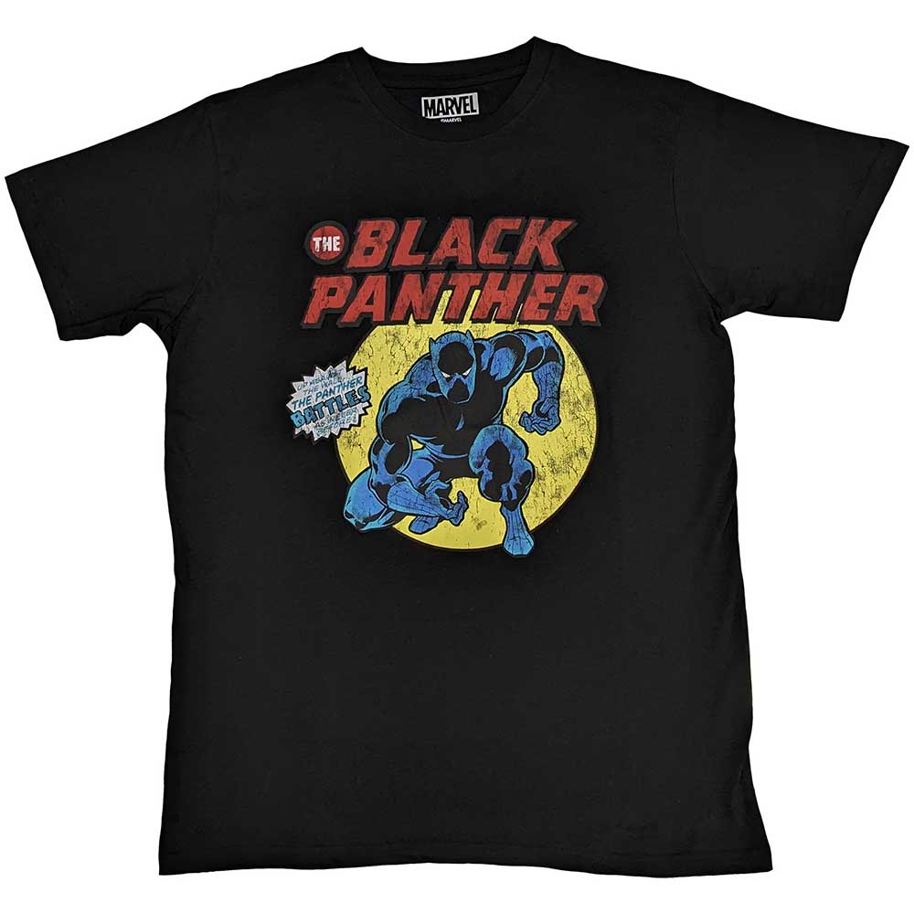 Marvel Comics - Camiseta retro de Black Panther