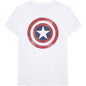 Marvel Comics Captain America Distressed Shield [T-Shirt]