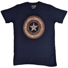 Captain America Embroidered Shield [T-Shirt]