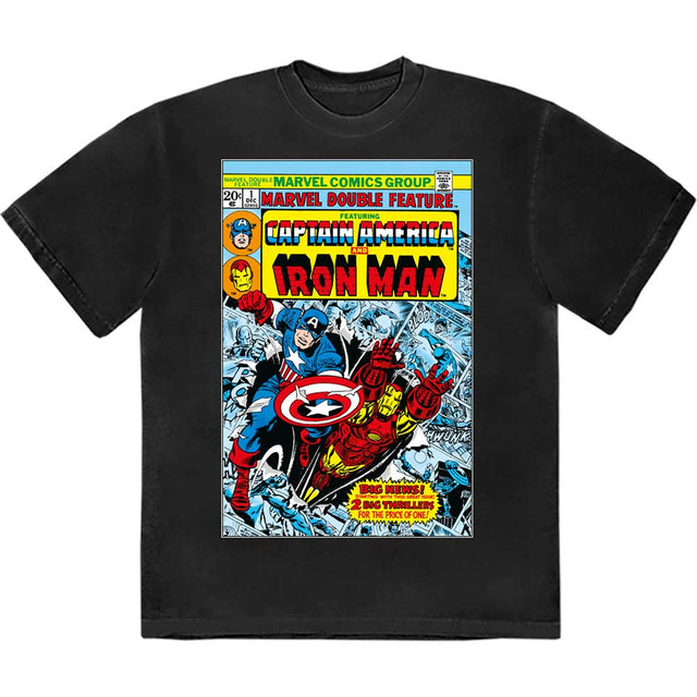 Marvel Comics - Captain America & Iron Man Comic Cover [T-Shirt]