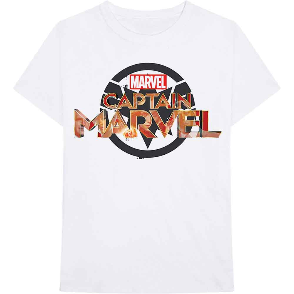 Captain Marvel New Logo [T-Shirt]