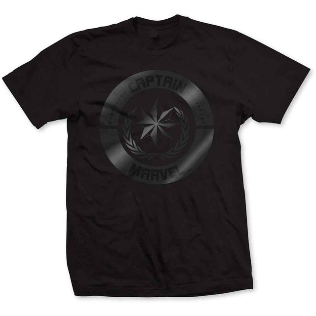 Captain Marvel Silver Circle [T-Shirt]