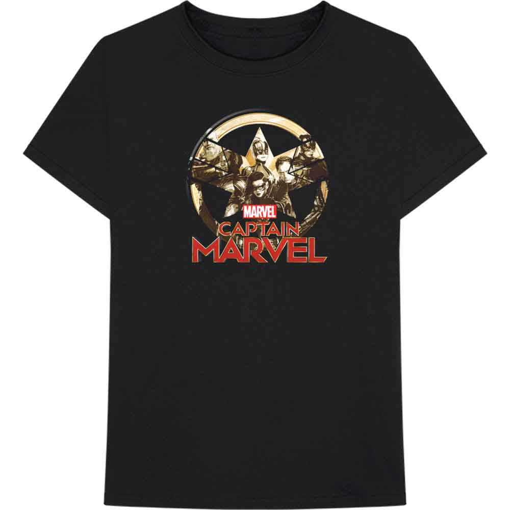Captain Marvel Star Logo [T-Shirt]