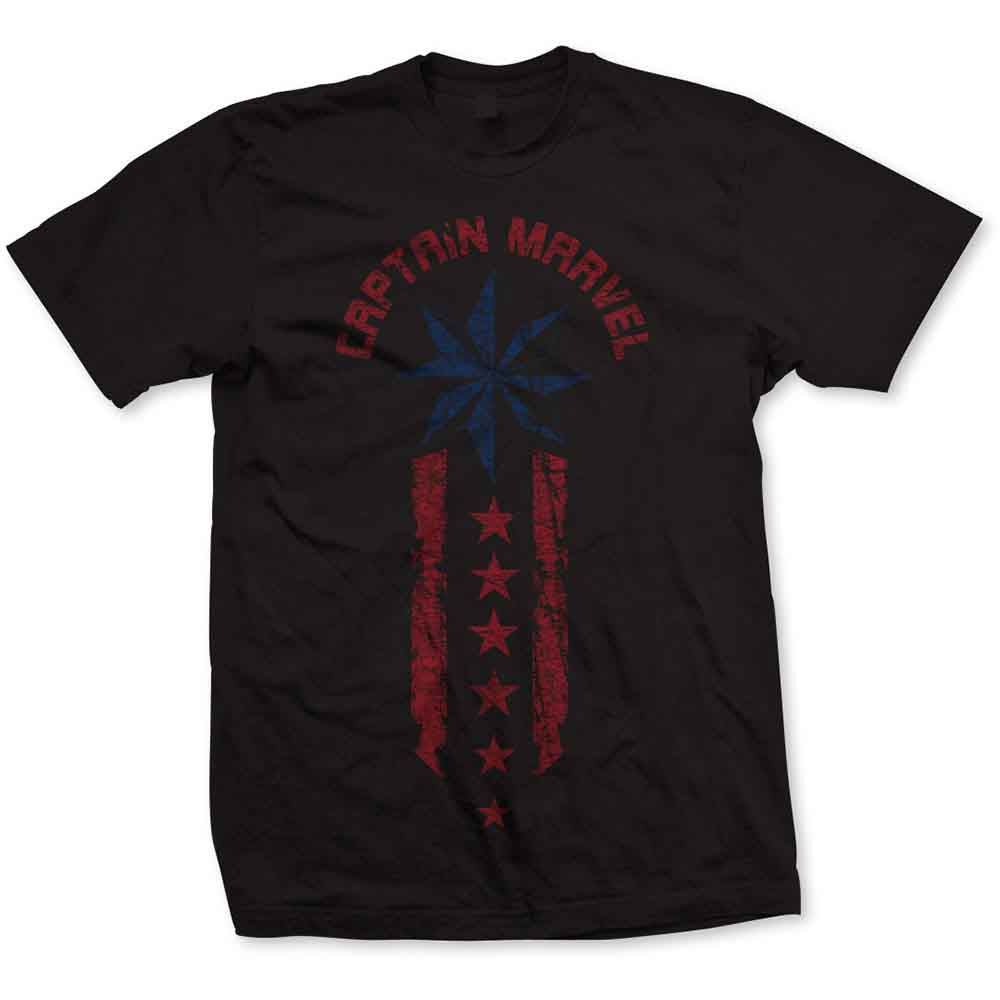 Captain Marvel Star Stripe [T-Shirt]