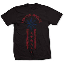 Marvel Comics Captain Marvel Star Stripe [T-Shirt]