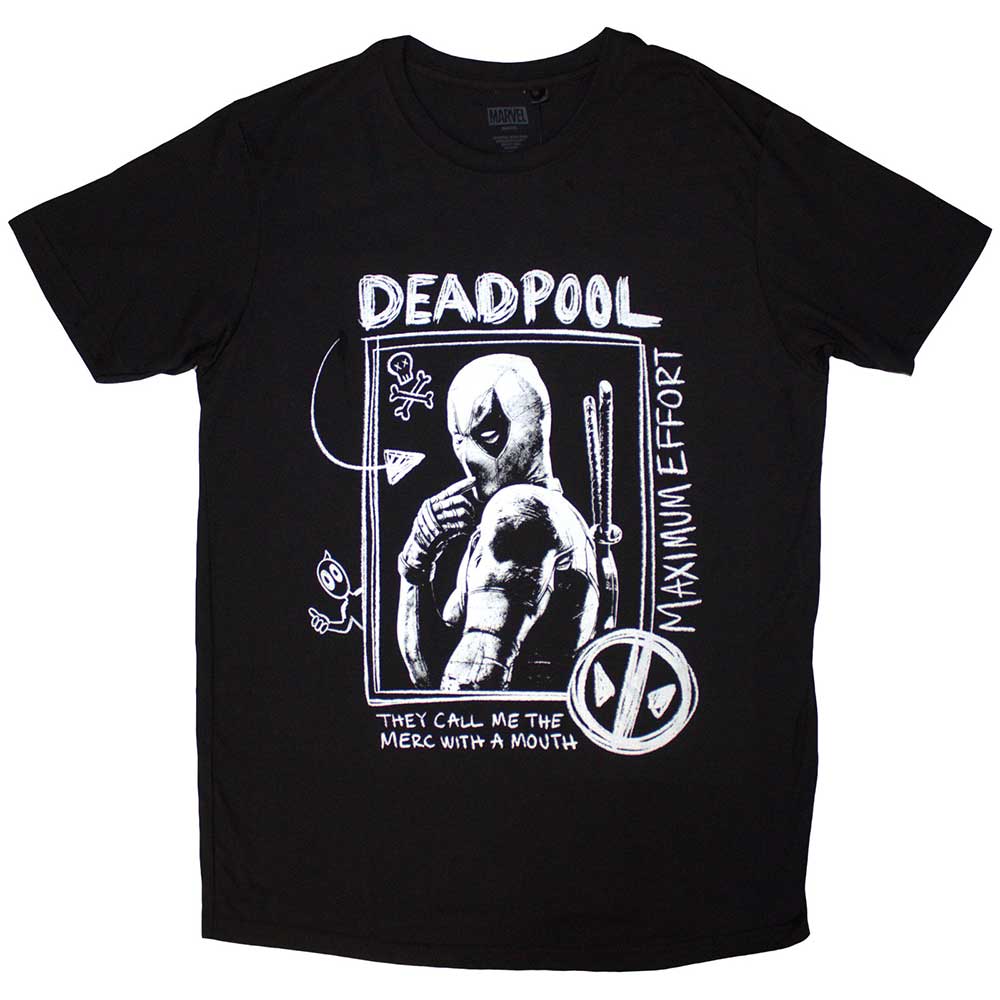 Marvel Comics Deadpool Merc With A Mouth Max Effort [T-Shirt]