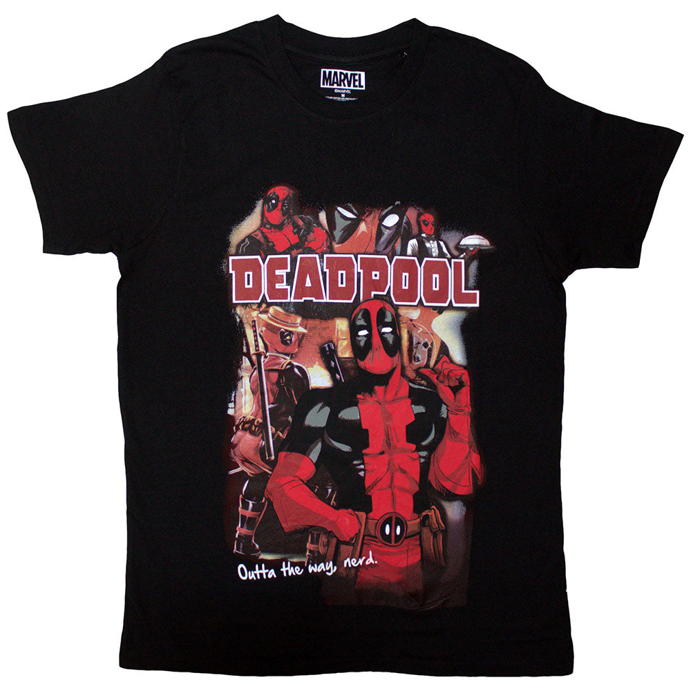 Marvel Comics Deadpool Outta The Way Nerd [T-Shirt]