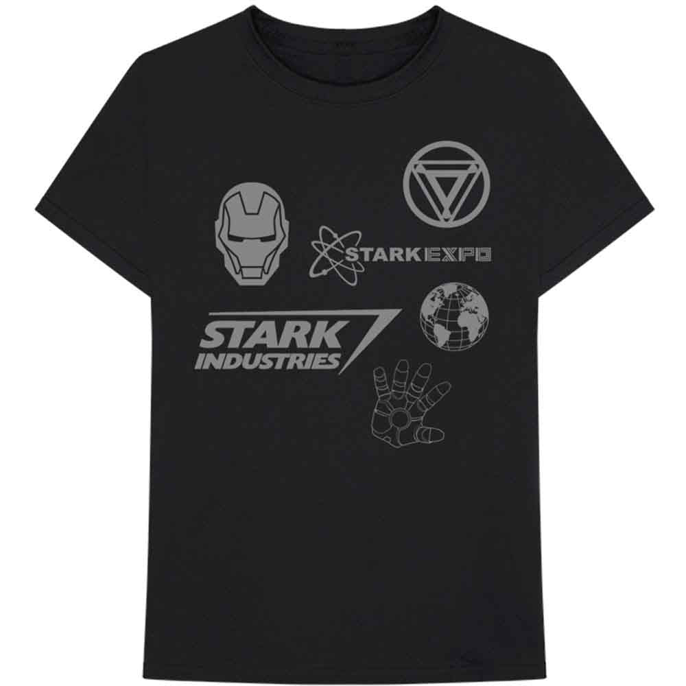 Marvel Comics - Camiseta de Iron Man Stark Expo