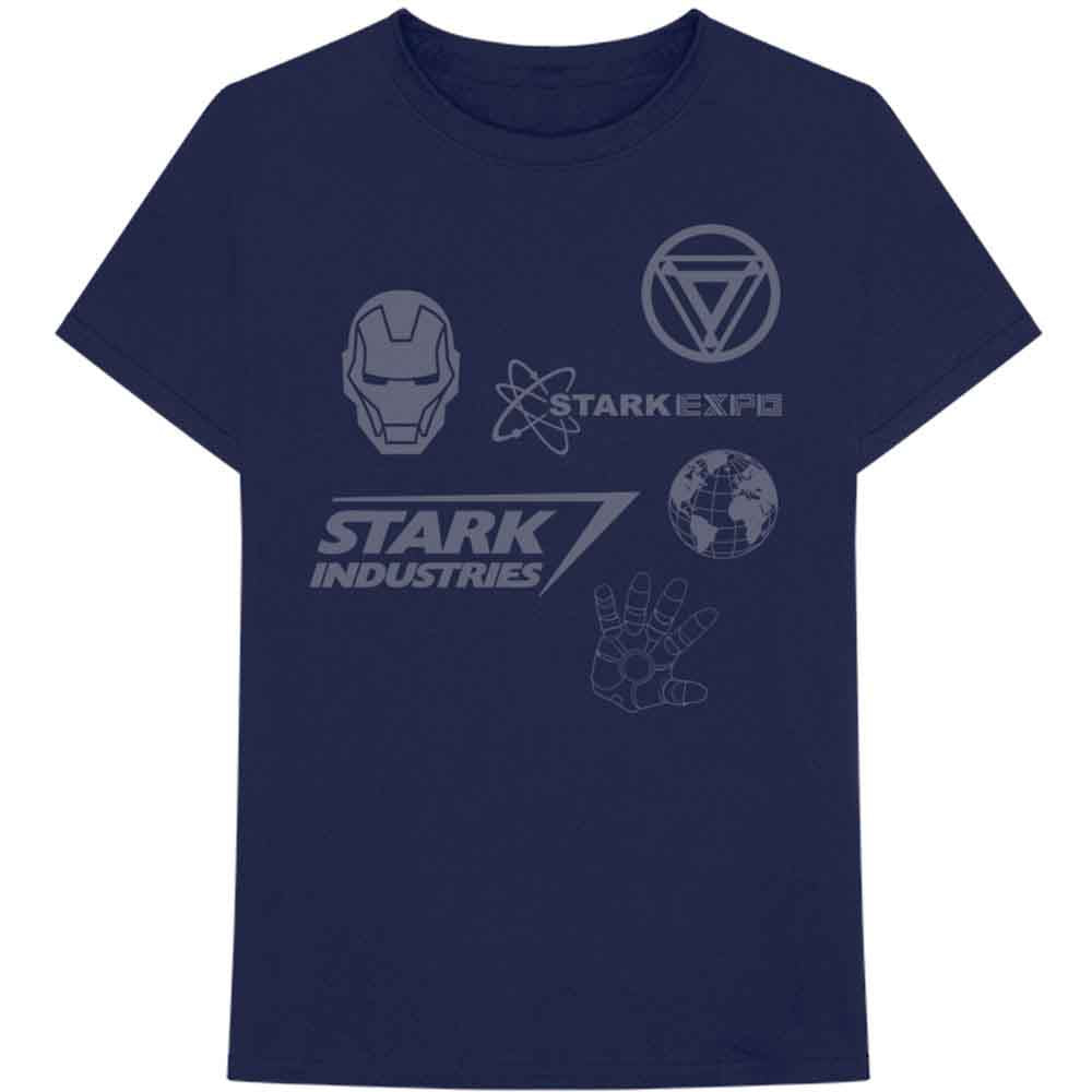 Marvel Comics - Camiseta de Iron Man Stark Expo