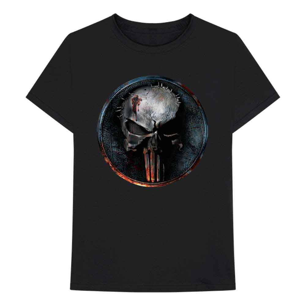 Marvel Comics - Camiseta con calavera sangrienta de Punisher