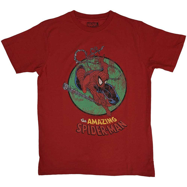 Marvel Comics - Spiderman lanzando telarañas [Camiseta]