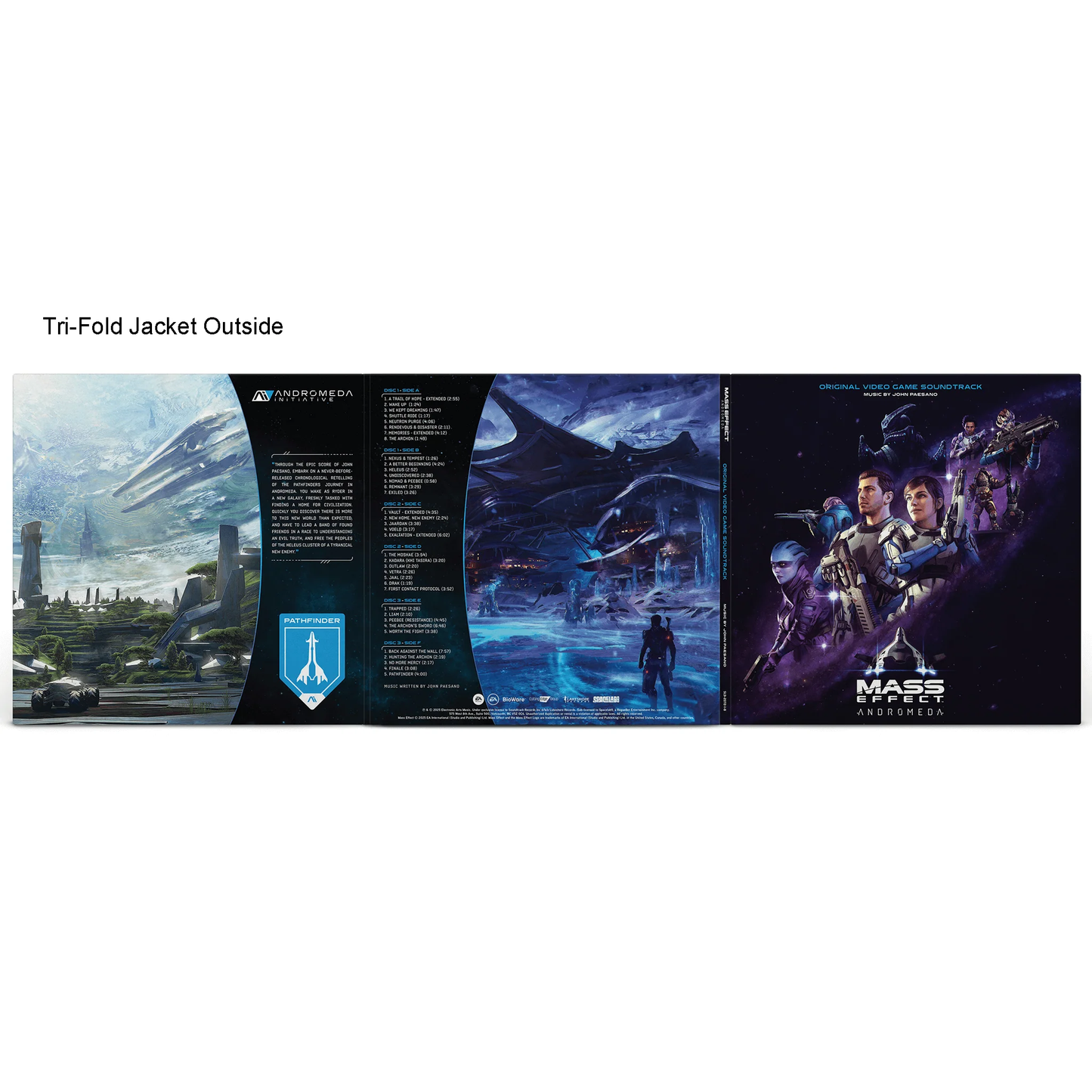 Mass Effect: Andromeda (3LP Box Set, "Aurora Relay" Limited Exclusive) [Vinyl]
