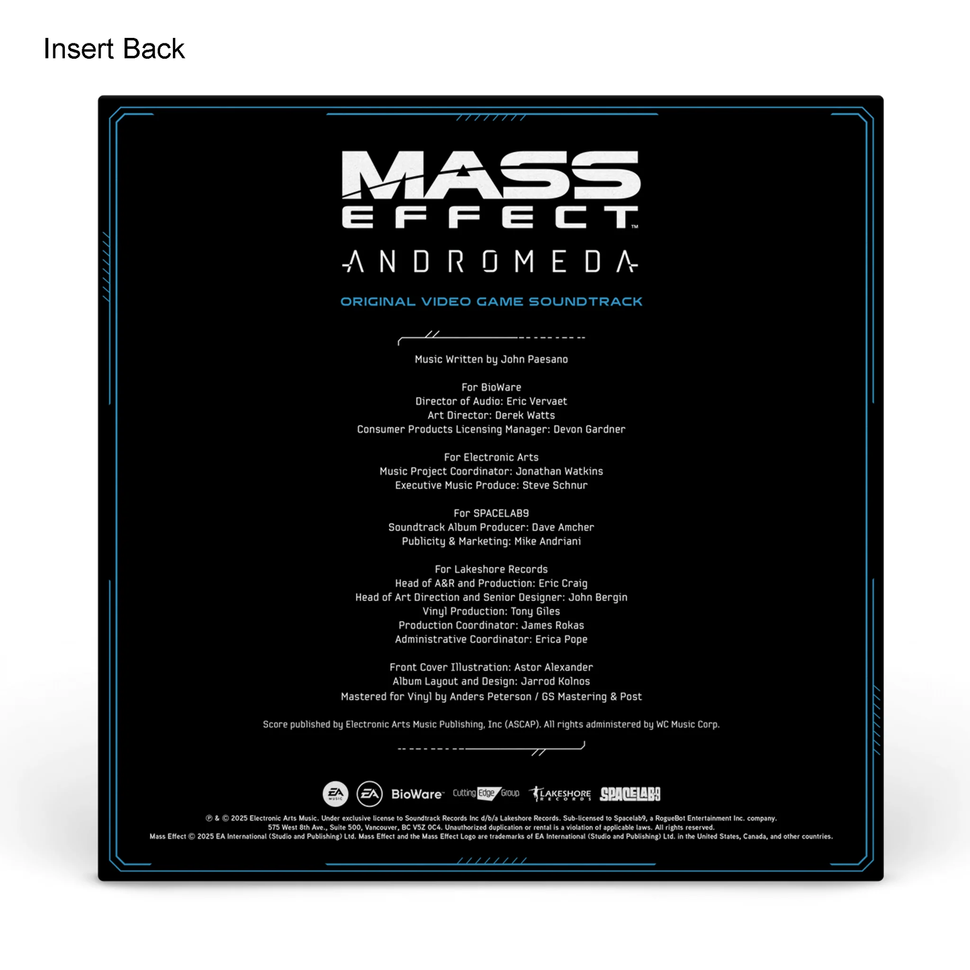 Mass Effect: Andromeda (3LP Box Set, "Aurora Relay" Limited Exclusive) [Vinyl]