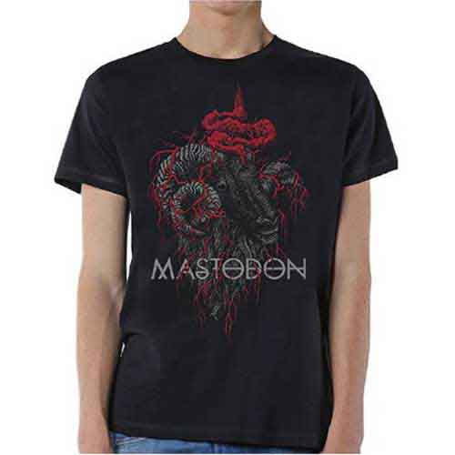 Mastodonte - Camiseta con cabeza de carnero a color