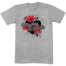 Mayday Parade Heart and Flowers [T-Shirt]
