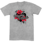 Mayday Parade Heart and Flowers [T-Shirt]