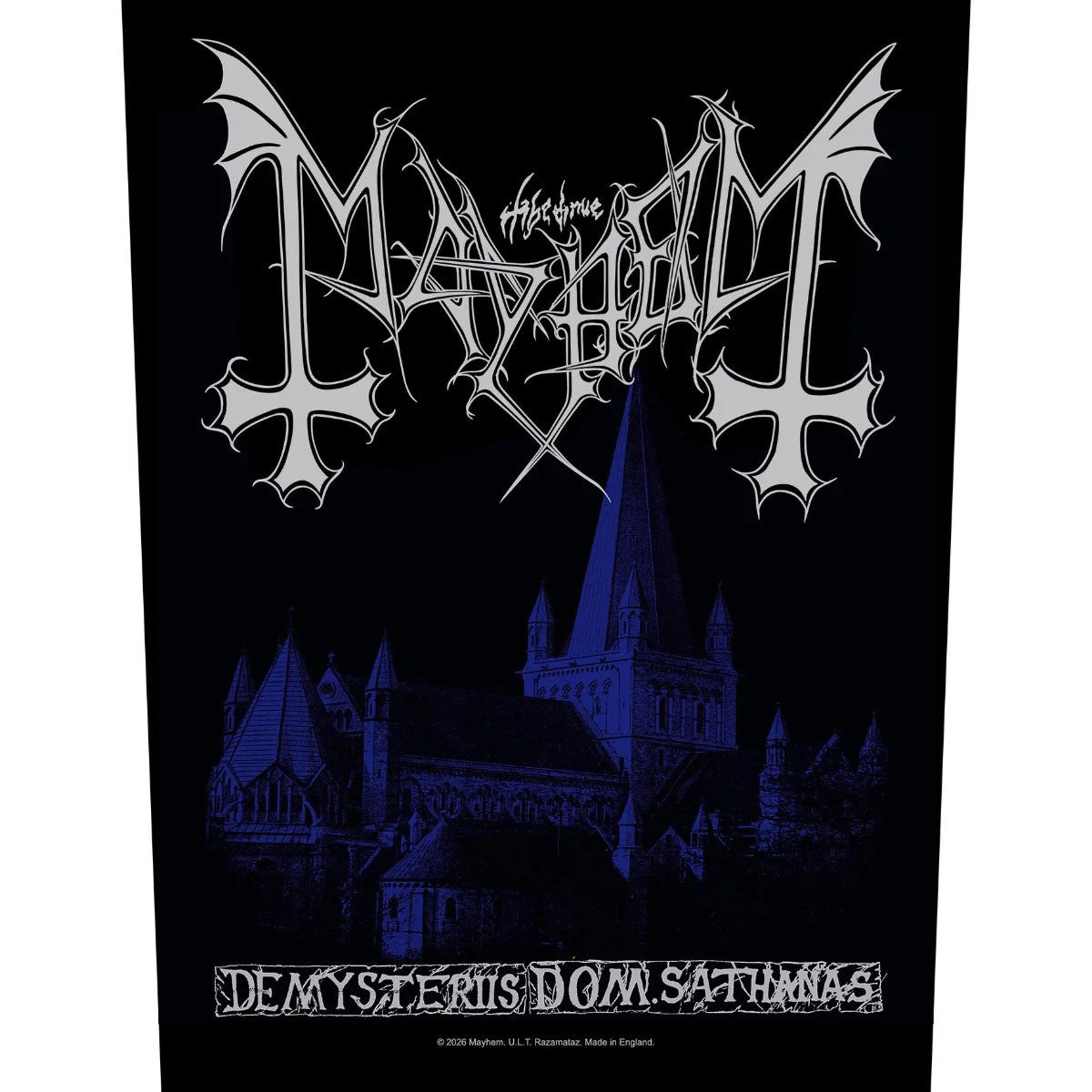 Mayhem - De Mysteriis Dom Sathanas Back Patch [Apparel]