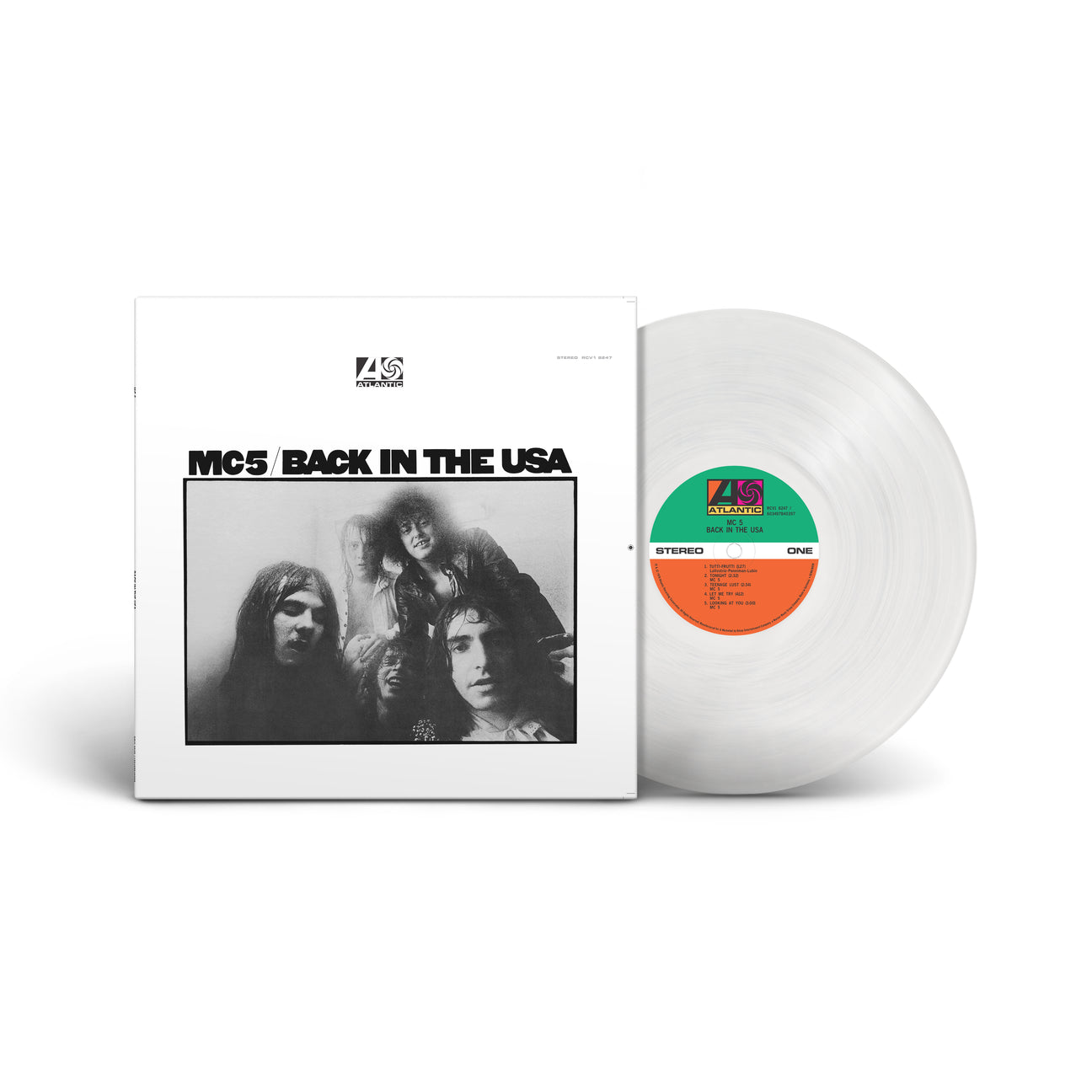 MC5 Back in The USA (ROCKTOBER / ATL75) (Crystal Clear Diamond Vinyl) Vinyl - Paladin Vinyl