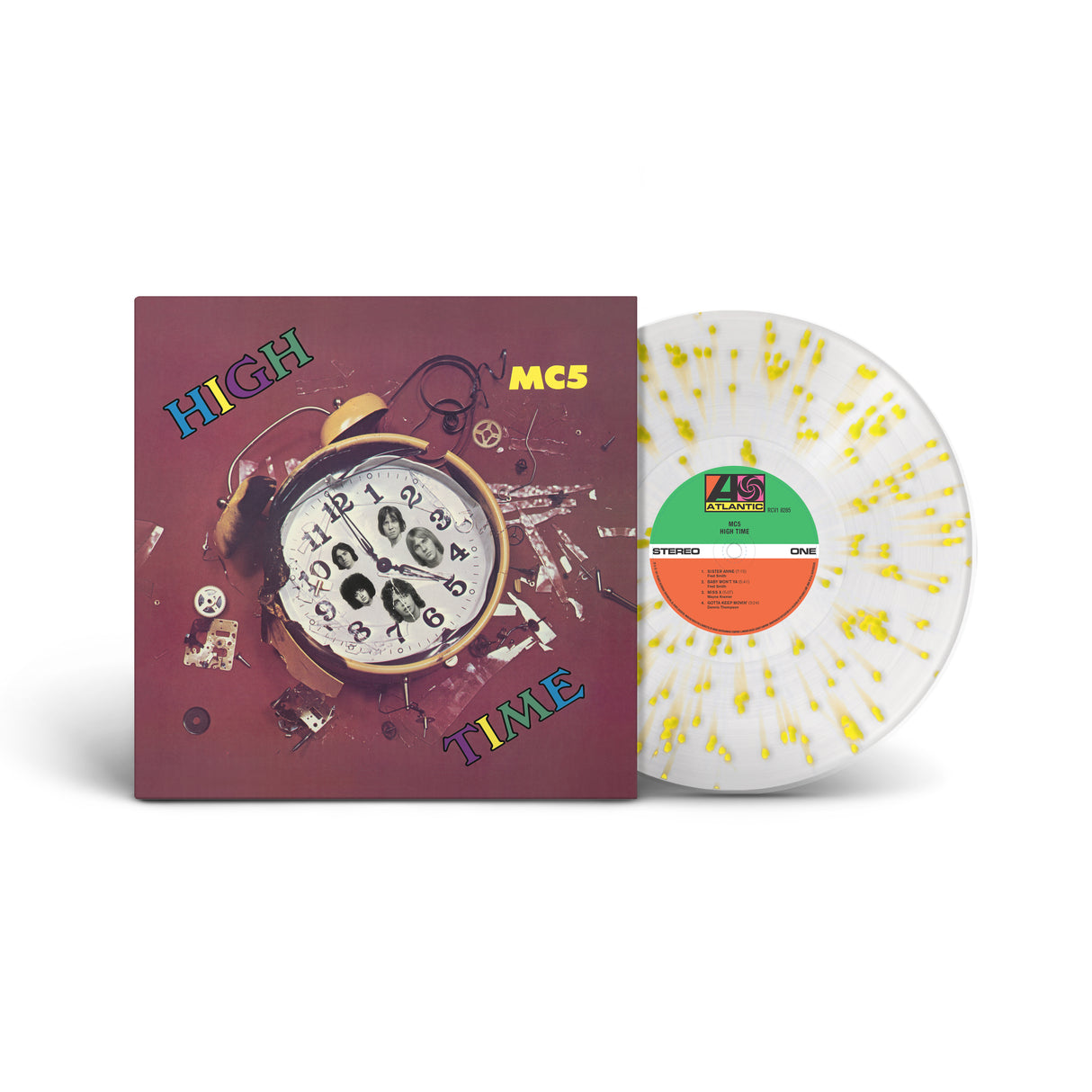 MC5 High Time (ROCKTOBER) (Clear / Yellow Splatter Vinyl) Vinyl - Paladin Vinyl