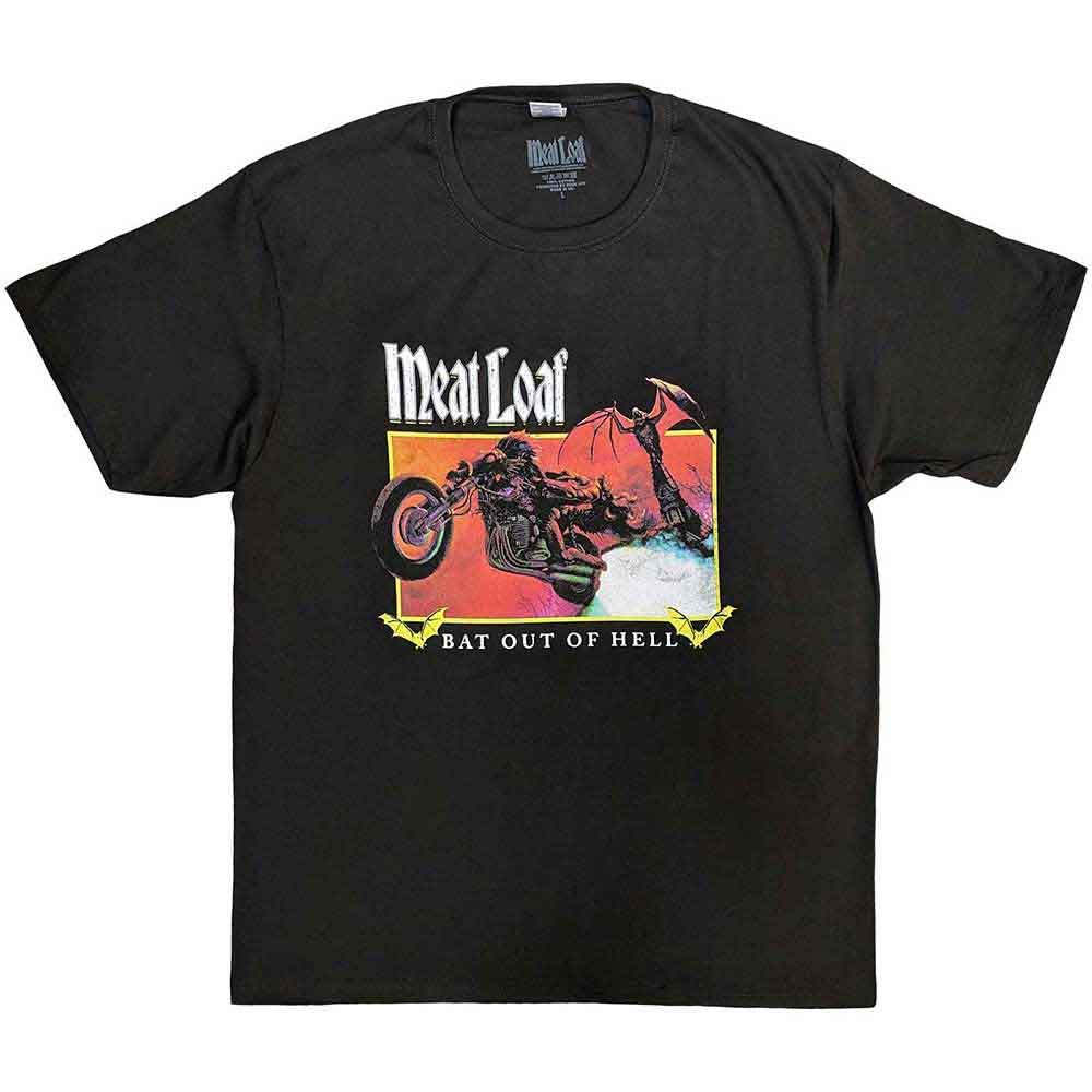 Meat Loaf - Bat Out Of Hell Rectangle [T-Shirt]