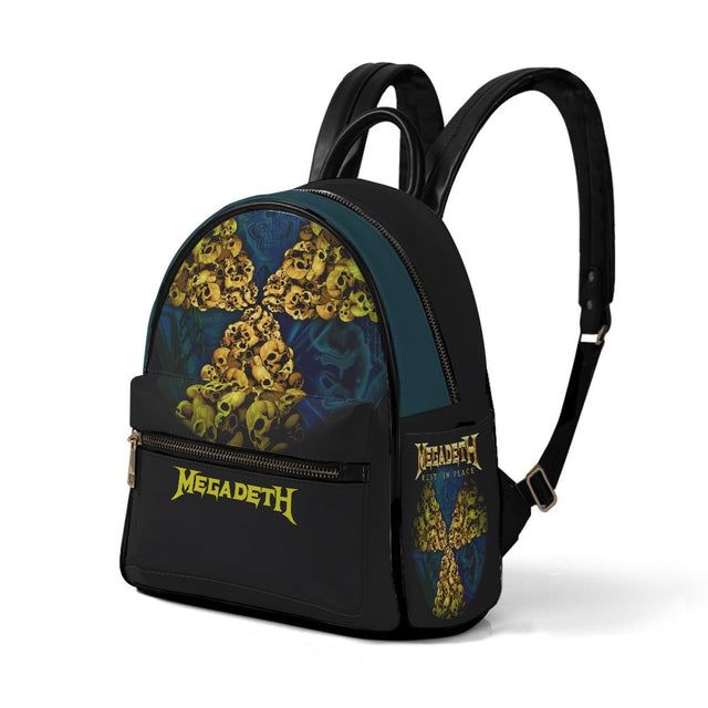 Megadeth Mini Backpack- Vegan Leather