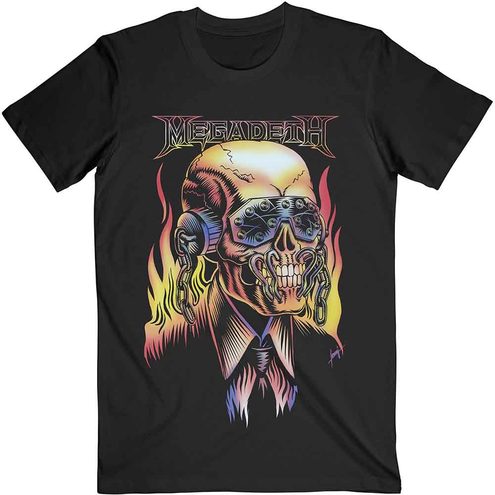 Megadeth - Flaming Vic [T-Shirt]