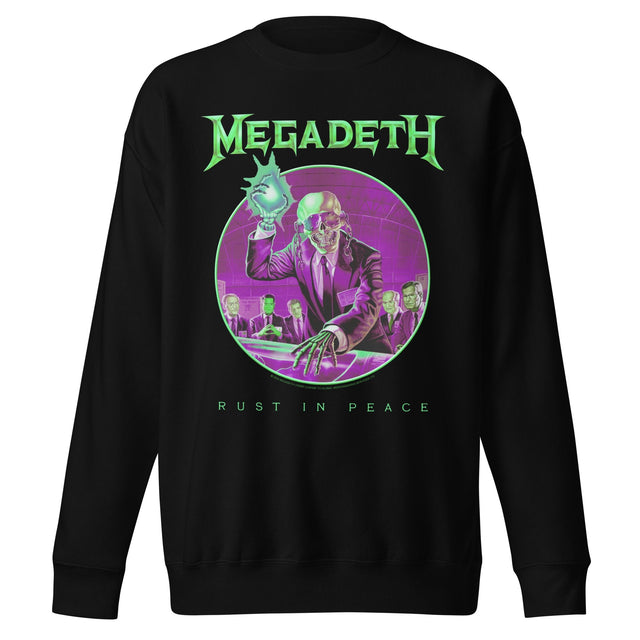 Megadeth Green Rust Jumbo Print Sweatshirt