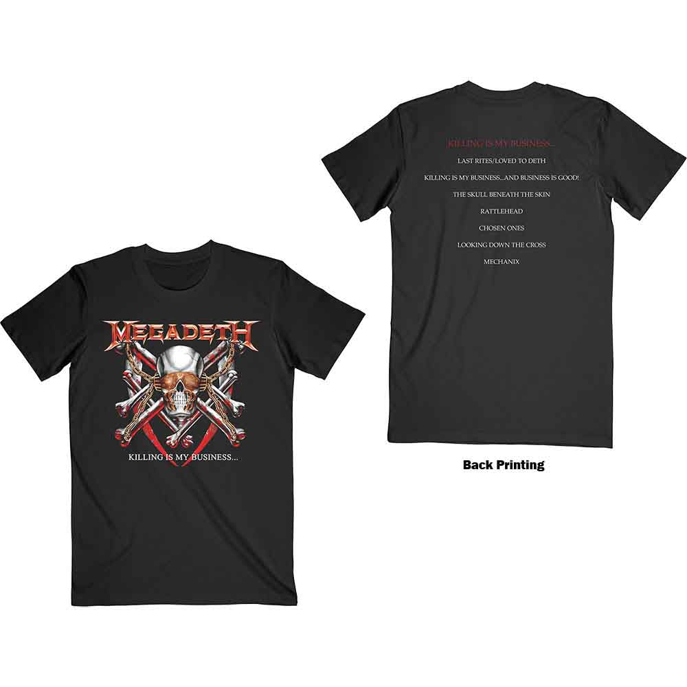 Megadeth - Matar es mi negocio [Camiseta]