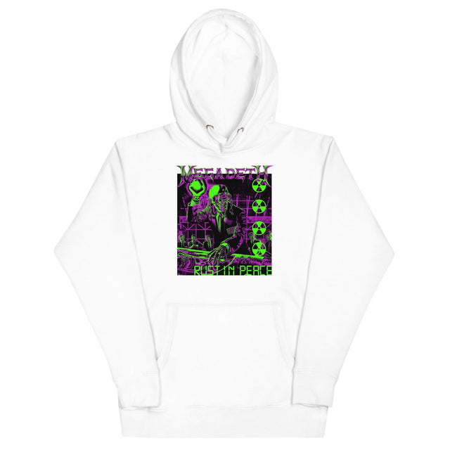 Megadeth Neon Rust in Peace Classic Hoodie