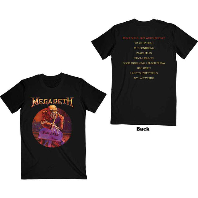 Megadeth - Peace Sells‚¶ Lista de canciones [Camiseta]