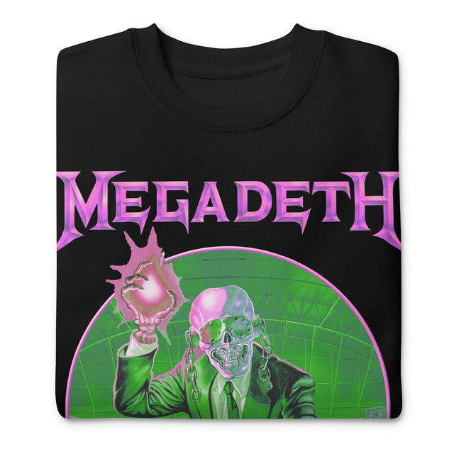 Megadeth Purple Rust Jumbo Print Sweatshirt