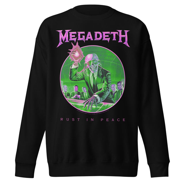 Megadeth Purple Rust Jumbo Print Sweatshirt