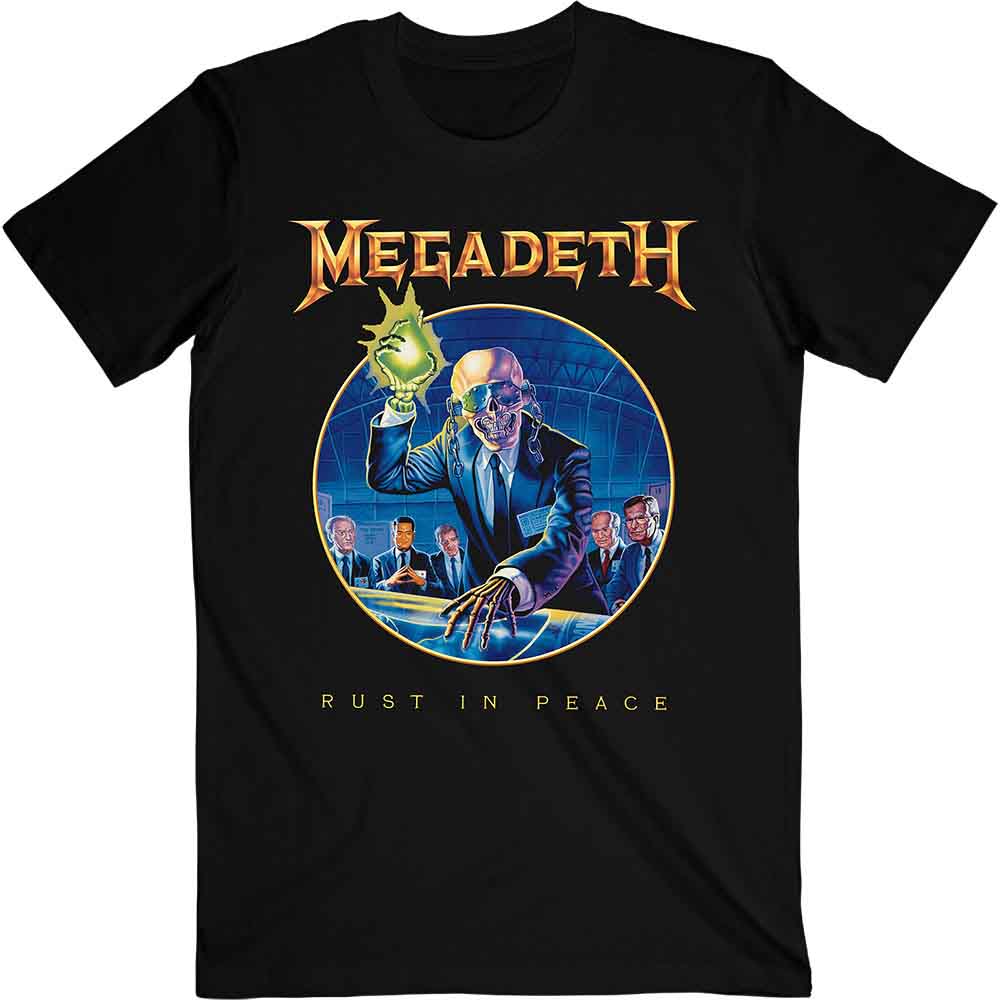 Megadeth - Aniversario de Rust In Peace [Camiseta]