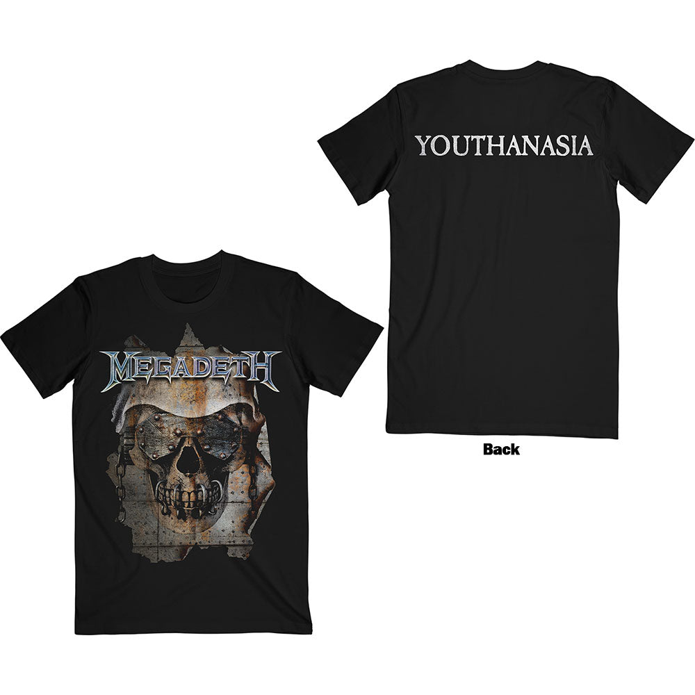 Megadeth Youthanasia Ripped Thru [T-Shirt]