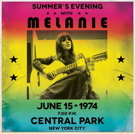 Melanie - Central Park 1974 (Colored Vinyl, Pink, Poster) (2 Lp's) [Vinyl]