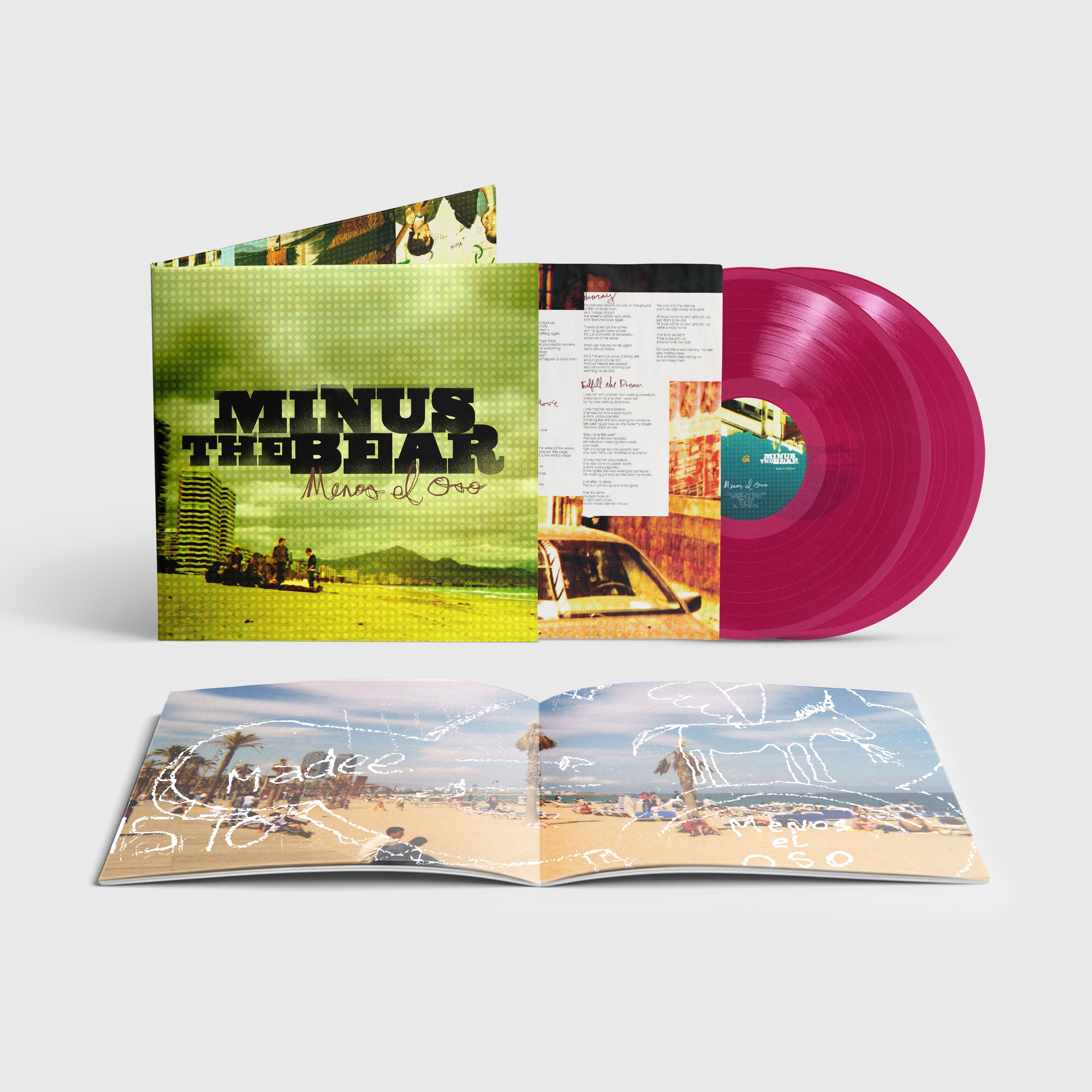 Menos el Oso (20th Anniversary Deluxe Edition) (2xLP - Translucent Magenta) [Vinyl]