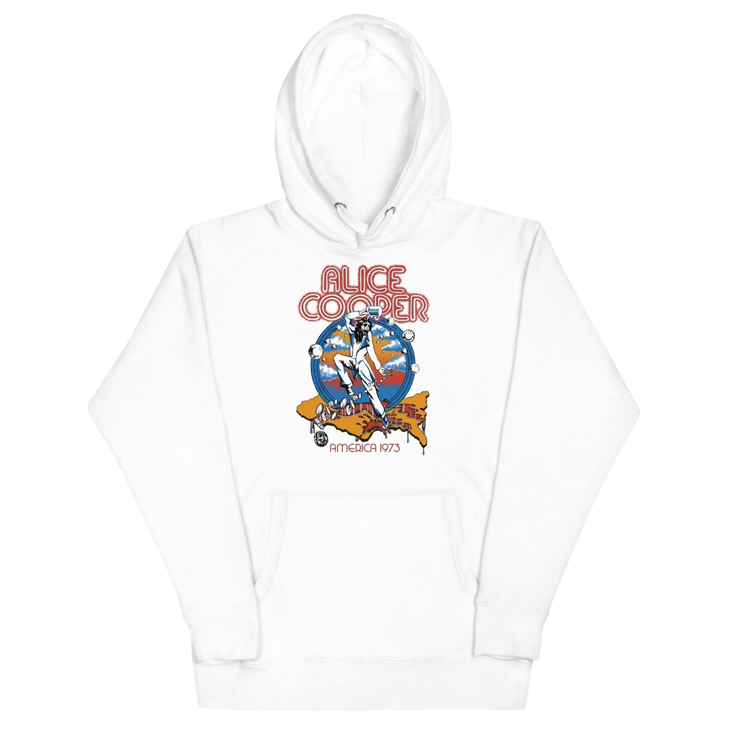 MERCHMOMENT Alice Cooper - 1973 Tour Hoodie [Apparel]