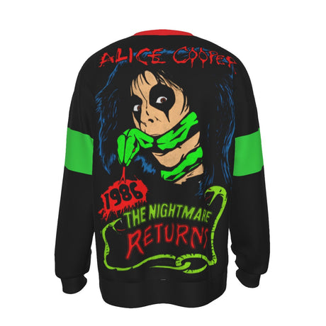 Alice Cooper 1986 Nightmare All Over Print Sweatshirt []