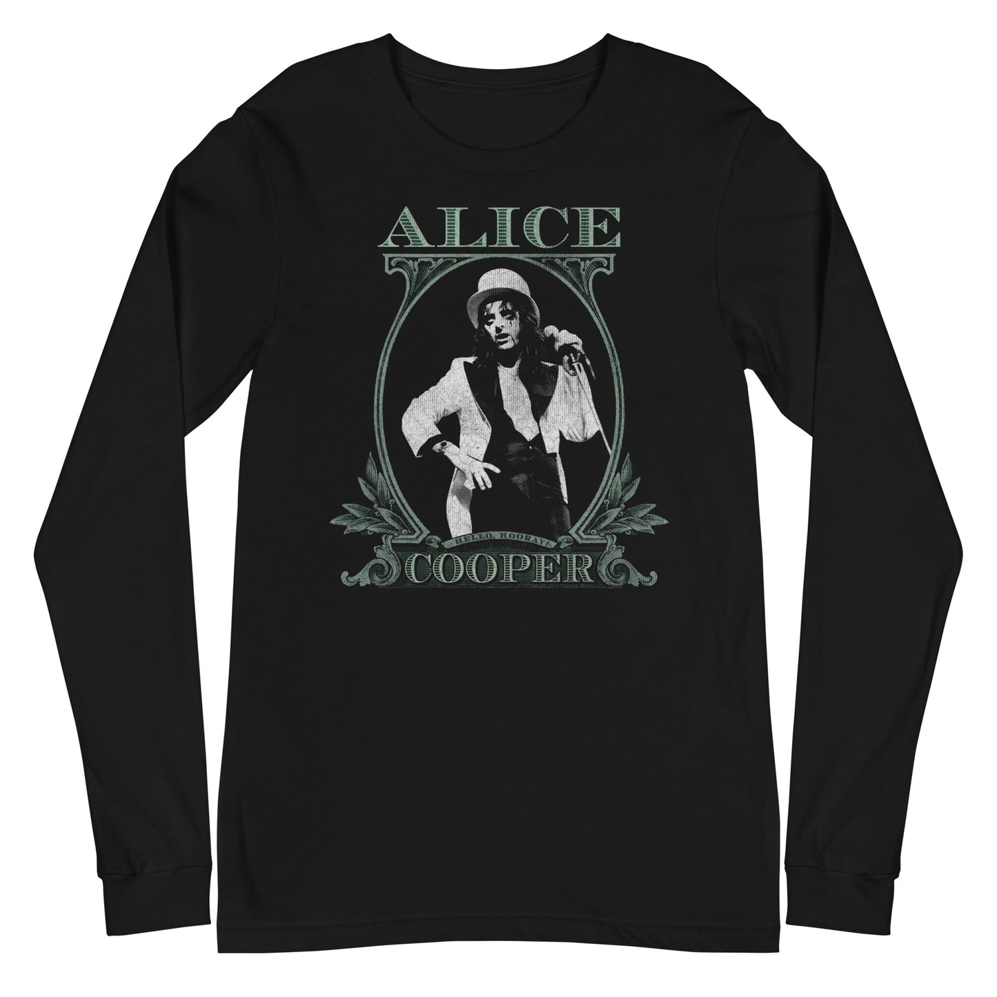 MERCHMOMENT Alice Cooper - Bankroll Long Sleeve T-Shirt [Apparel]