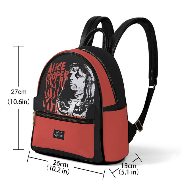 Alice Cooper Drip Mini-Backpack - Vegan Leather []