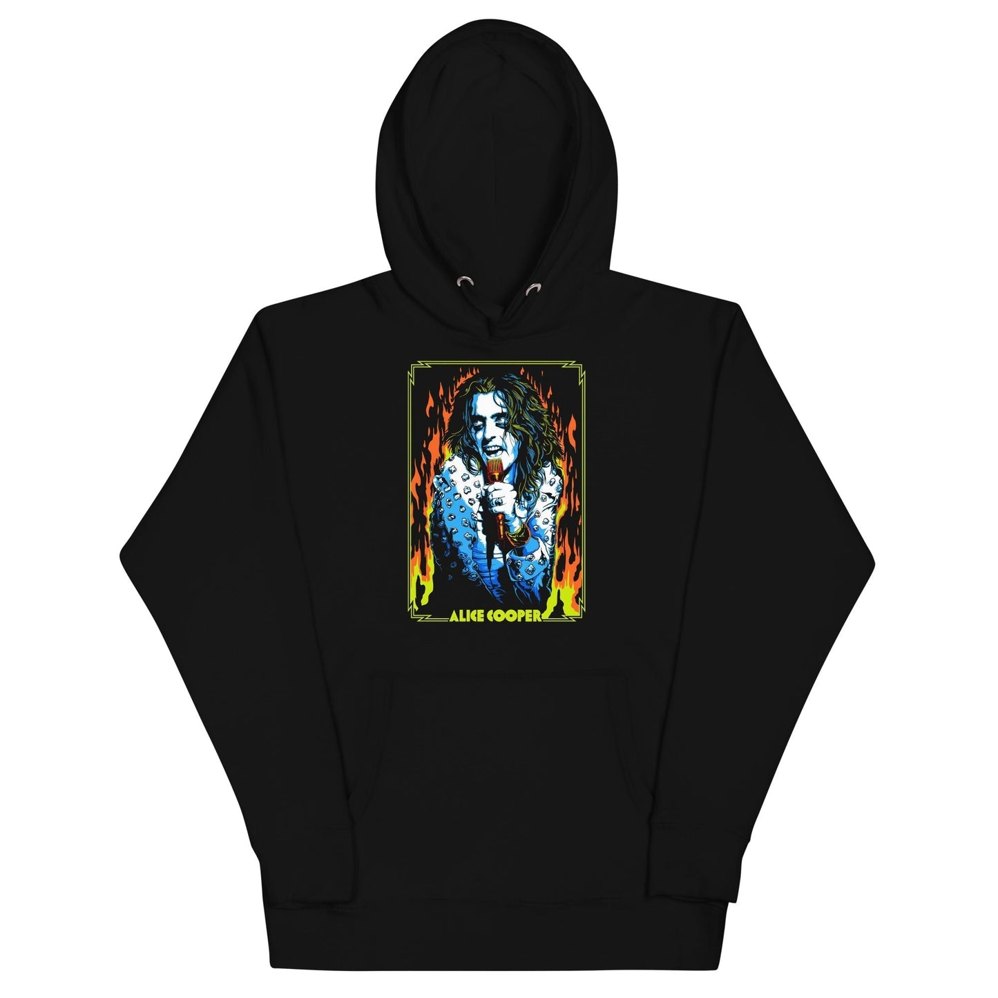 MERCHMOMENT Alice Cooper - Flames Hoodie [Apparel]