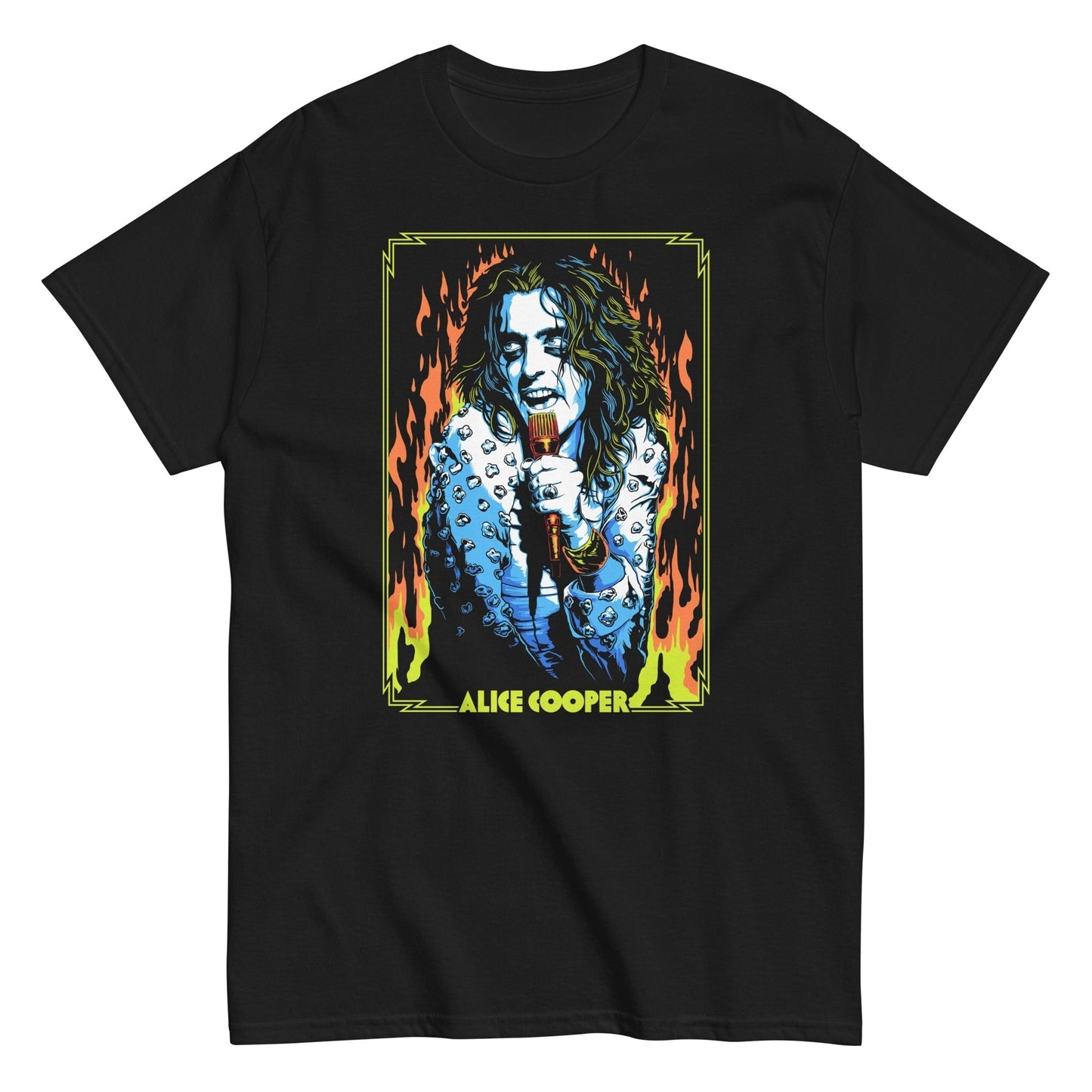 MERCHMOMENT Alice Cooper - Flames T-Shirt [Apparel]