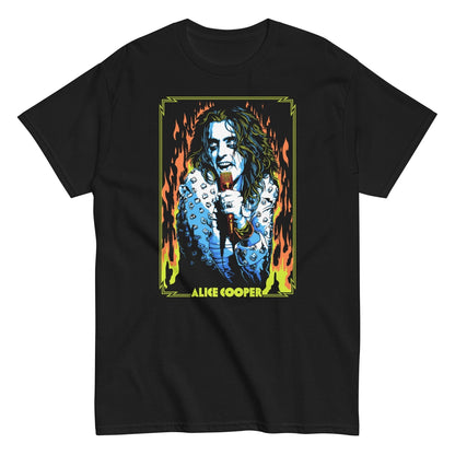 MERCHMOMENT Alice Cooper - Flames T-Shirt [Apparel]